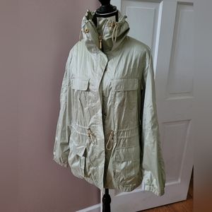 Jones New York Raincoat Windbreaker